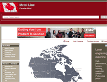Tablet Screenshot of metalline.info